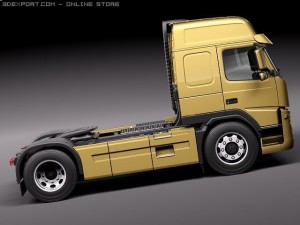 Volvo FM 12 2011 3D Modell