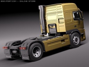 Volvo FM 12 2011 3D Modell