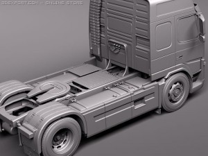 Volvo FM 12 2011 3D Modell