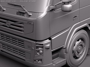 Volvo FM 12 2011 3D Modell