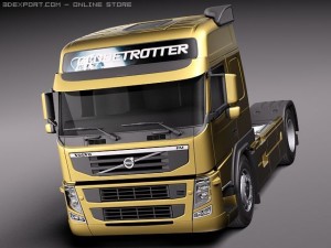 Volvo FM 12 2011 3D Modell