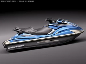 Yamaha FX HO 2011 3D Model