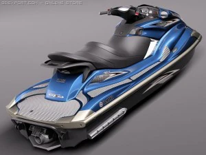 Yamaha FX HO 2011 3D Model