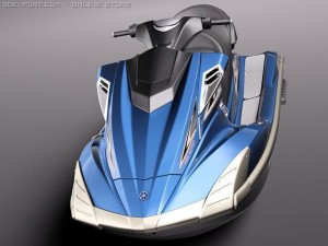 Yamaha FX HO 2011 3D Модель