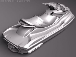 Yamaha FX HO 2011 3D Модель