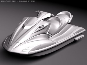 Yamaha FX HO 2011 3D Модель