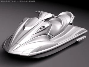 Yamaha FX HO 2011 3D Model