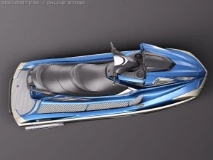 Yamaha FX HO 2011 3D Model