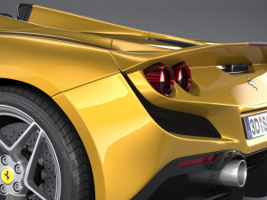 Ferrari F8 Spider 2020 3D Model
