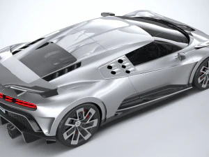 Bugatti Centodieci 2020 Lowpoly 3D Model