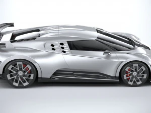 Bugatti Centodieci 2020 Lowpoly 3D Model