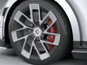 Bugatti Centodieci 2020 Lowpoly 3D Model