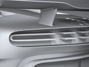 Bugatti Centodieci 2020 Lowpoly 3D Model