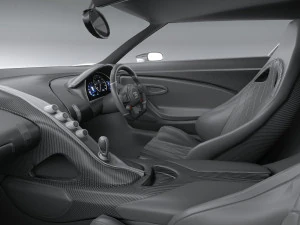 Bugatti Centodieci 2020 Lowpoly 3D Model