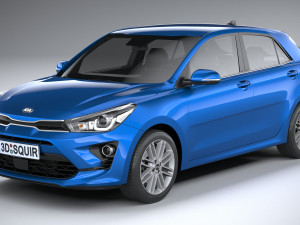 Kia Rio 2021 3D Model