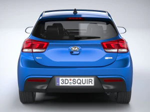 Kia Rio 2021 3D Model