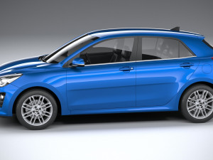 Kia Rio 2021 3D Model