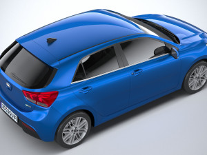 Kia Rio 2021 3D Model