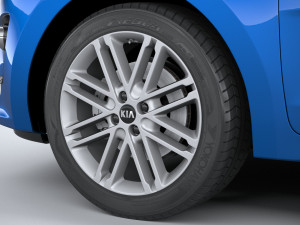Kia Rio 2021 3D Model