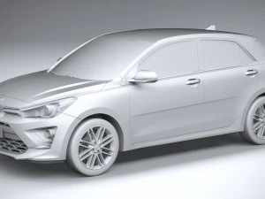 Kia Rio 2021 3D Model
