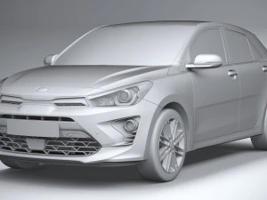 Kia Rio 2021 3D Model