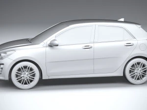 Kia Rio 2021 3D Model