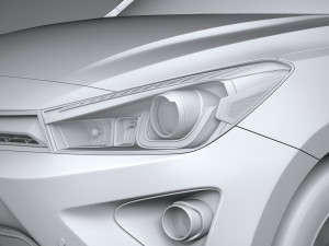 Kia Rio 2021 3D Model