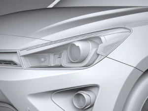 Kia Rio 2021 3D Model