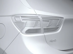 Kia Rio 2021 3D Model