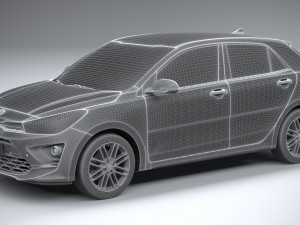 Kia Rio 2021 3D Model