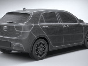 Kia Rio 2021 3D Model