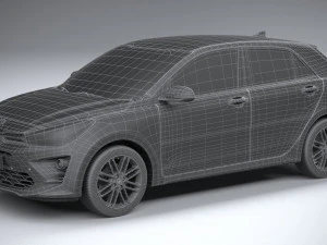 Kia Rio 2021 3D Model