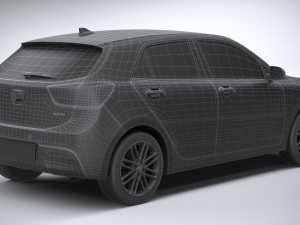 Kia Rio 2021 3D Model