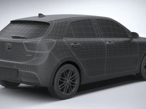 Kia Rio 2021 3D Model