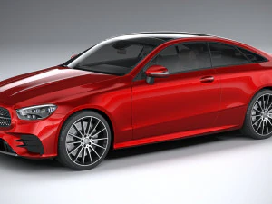 Mercedes-Benz Classe E Coupe AMG-line 2021 Modelo 3D