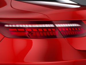 Mercedes-Benz E-class Coupe AMG-line 2021 3D Model