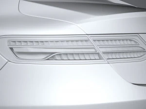Mercedes-Benz E-class Coupe AMG-line 2021 3D Model
