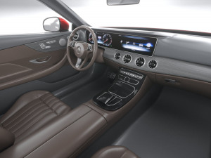 Mercedes-Benz E-class Coupe AMG-line 2021 3D Model