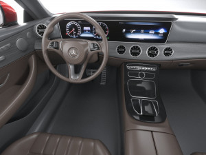 Mercedes-Benz E-class Coupe AMG-line 2021 3D Model