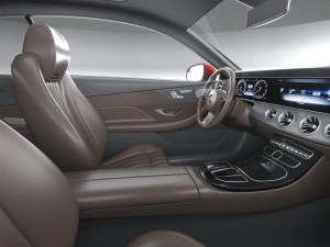 Mercedes-Benz E-class Coupe AMG-line 2021 3D Model
