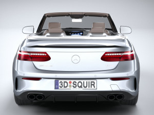Mercedes-Benz E53 Cabrio AMG 2021 Modelo 3D