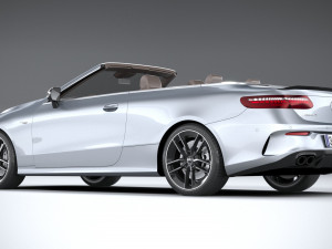 Mercedes-Benz E53 Cabrio AMG 2021 Modelo 3D