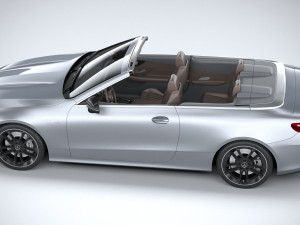 Mercedes-Benz E53 Cabrio AMG 2021 Modelo 3D