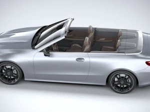 Mercedes-Benz E53 Cabrio AMG 2021 3D Model
