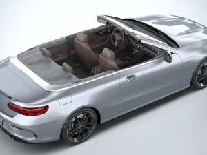 Mercedes-Benz E53 Cabrio AMG 2021 Modelo 3D