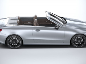 Mercedes-Benz E53 Cabrio AMG 2021 Modelo 3D