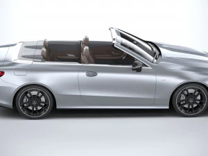 Mercedes-Benz E53 Cabrio AMG 2021 3D Model