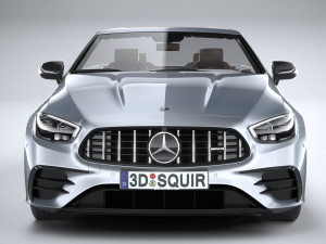 Mercedes-Benz E53 Cabrio AMG 2021 Modelo 3D
