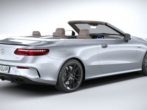 Mercedes-Benz E53 Cabrio AMG 2021 Modelo 3D