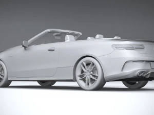 Mercedes-Benz E53 Cabrio AMG 2021 3D Model